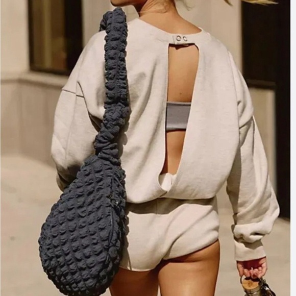 free people fp movement electric sunset For The Win Playsuit‎ romper size small - Picture 8 of 9